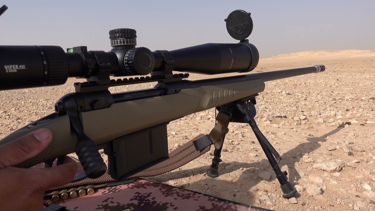 Savage 110 Tactical Desert .300 win mag at 520 yards