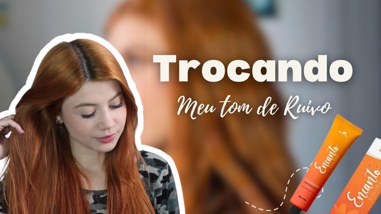 Trocando meu tom de Ruivo em casa