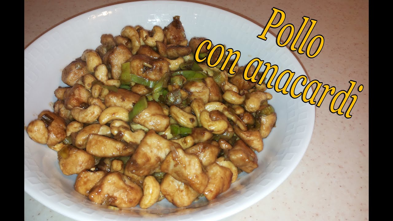 Video Ricetta pollo con gli anacardi