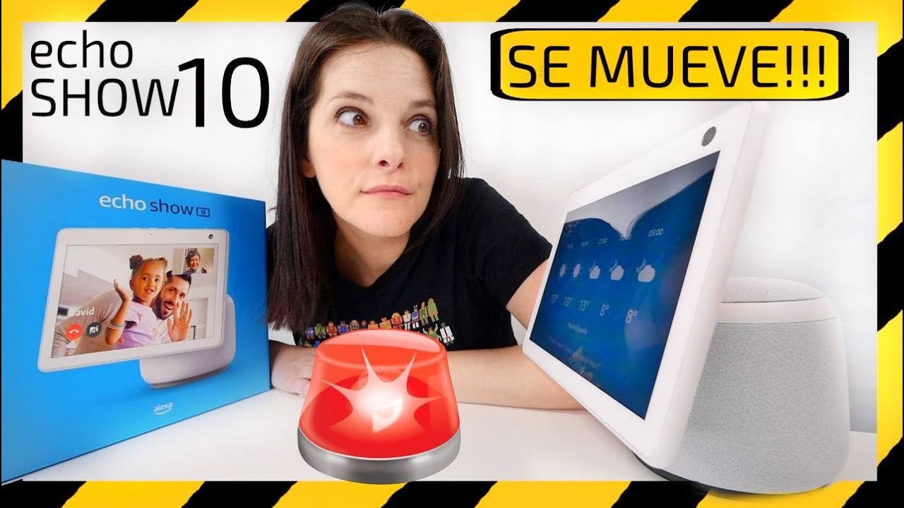 OJO APPLE! Amazon Echo Show 10 unboxing -TE BUSCA con su MIRADA-