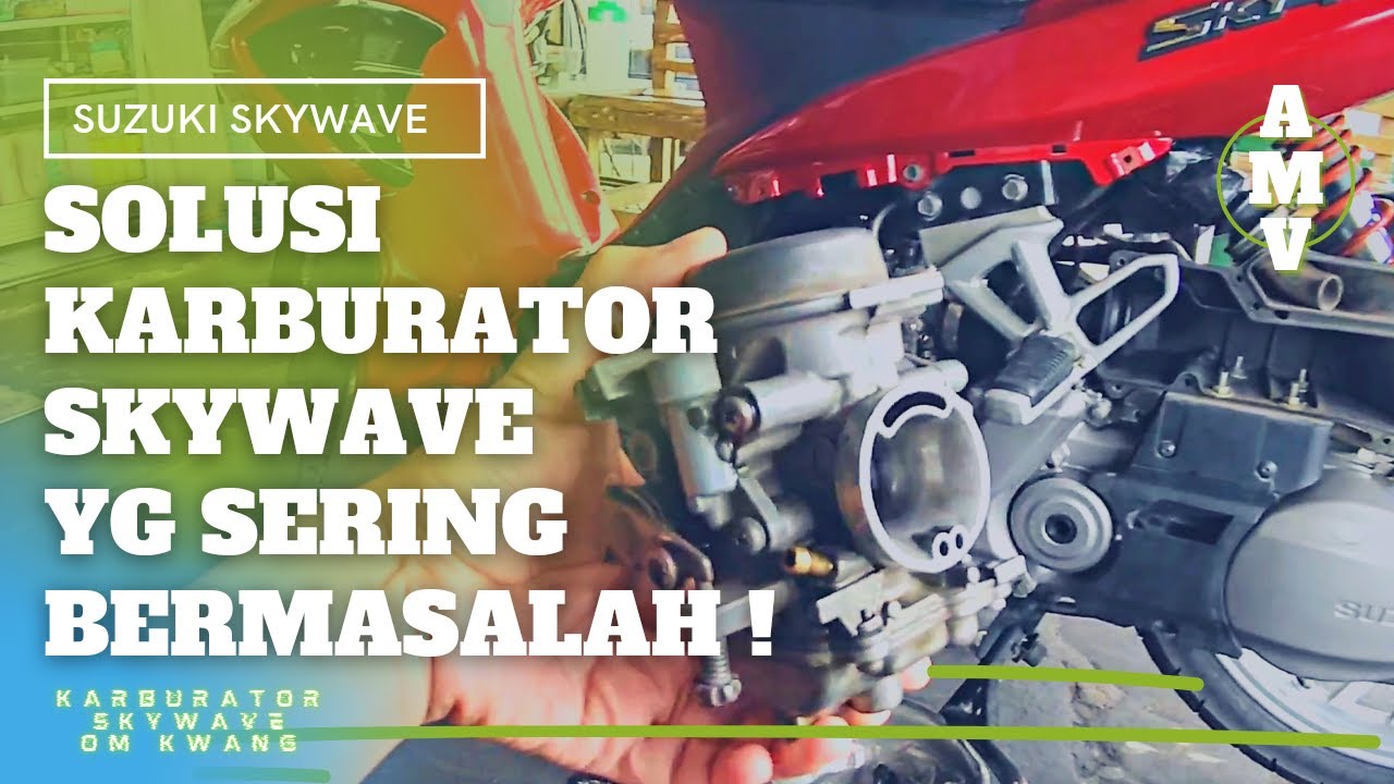 PASANG KARBU SATRIA FU DI SUZUKI SKYWAVE RACIKAN DR39 !