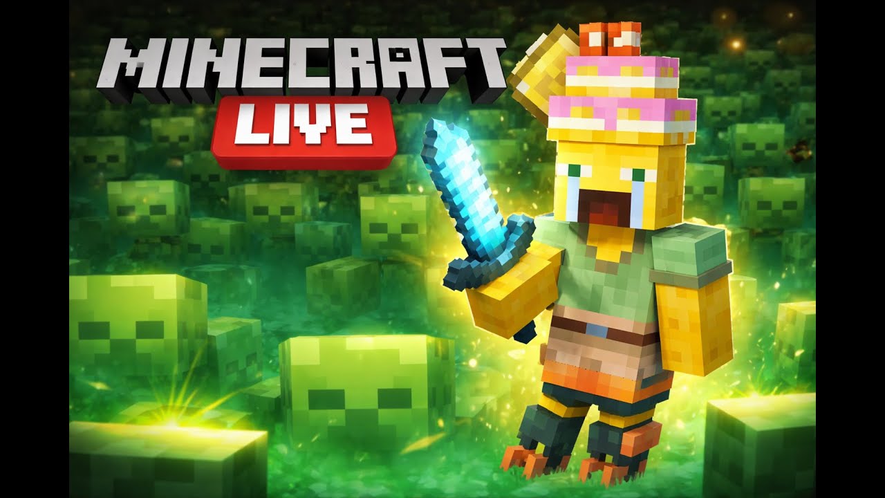 MINECRAFT LIVE - DAY 3 | Nimbu Noobda.