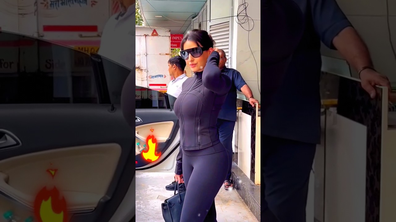 NORA FATEHI walks at Jio World Plaza's opening night | ProMedia #shorts #ytshorts #ytshorts