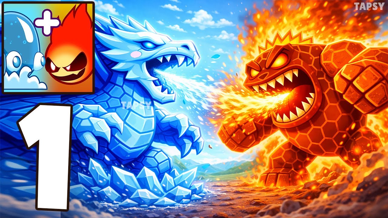 🔥Elemental Merge Gameplay Walkthrough Levels 1–13 First Merges & Element Evolution (Android, iOS)