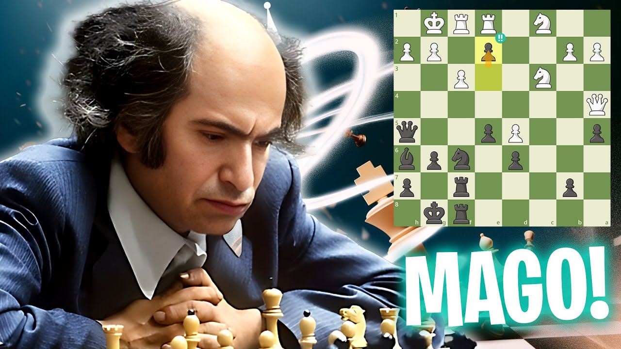 Mikhail Tal é o MELHOR JOGADOR DE XADREZ DA HISTÓRIA