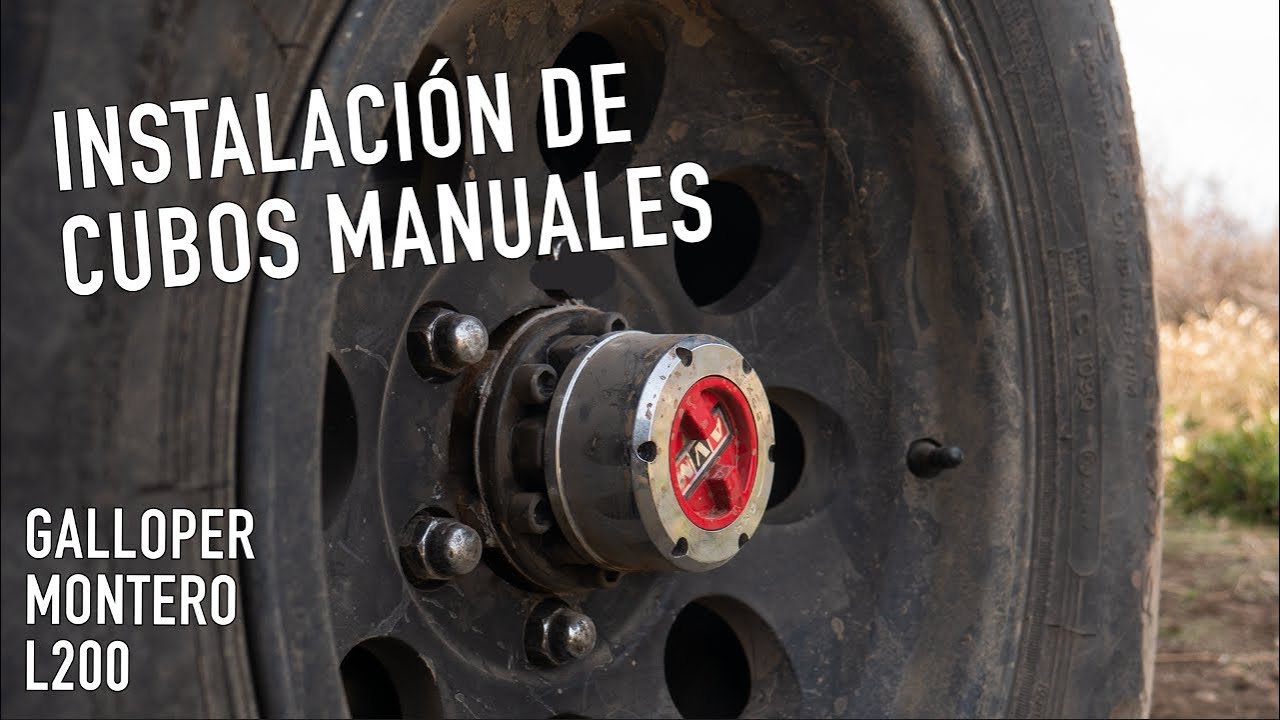 Instalación de Cubos Manuales! [Galloper/Montero]