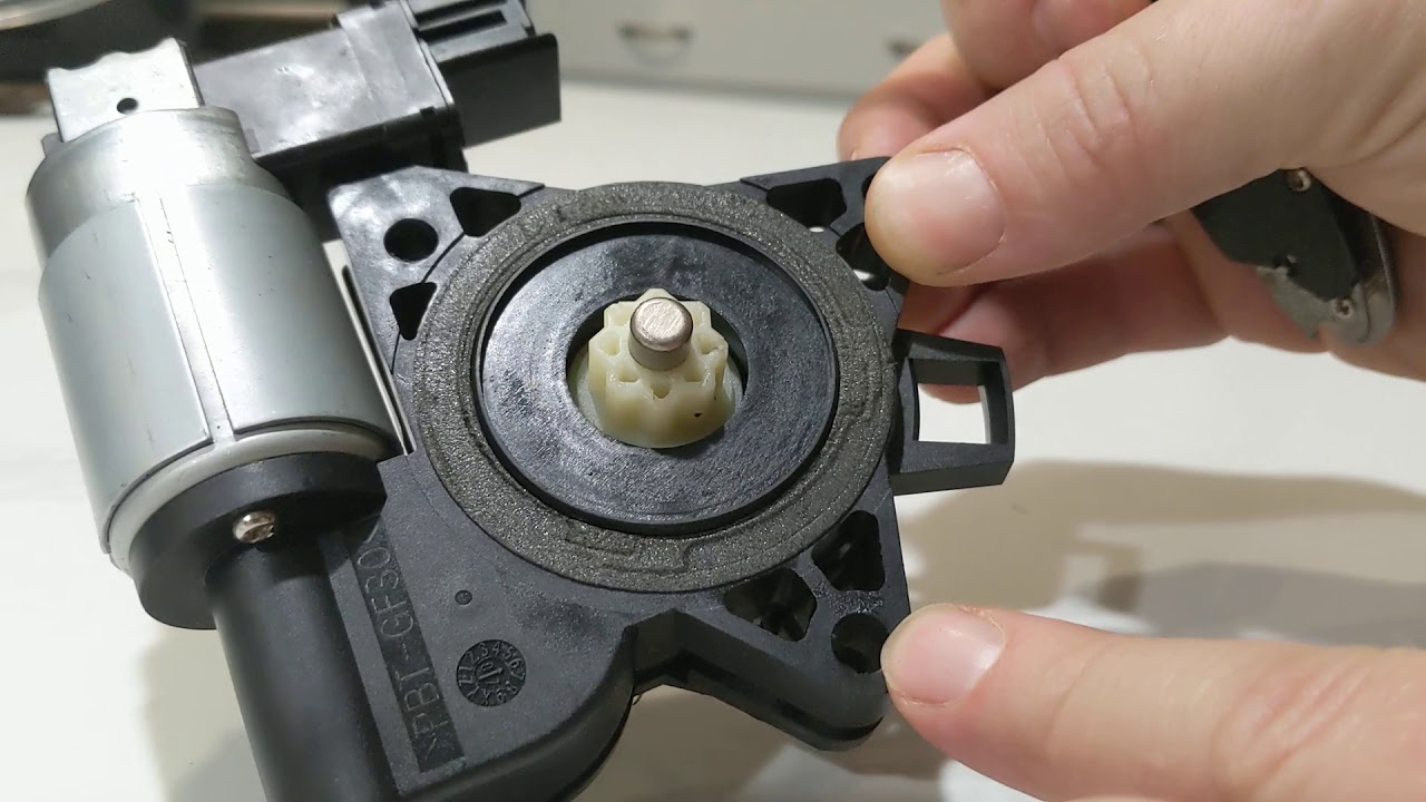 Mazda window motor repair gear replacement. cheap, easy