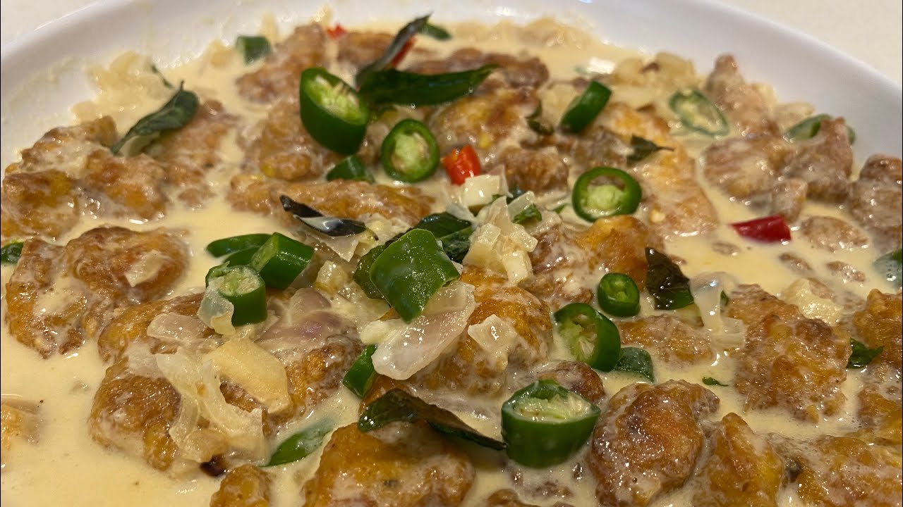 Butter chicken على طريقة الماليزية