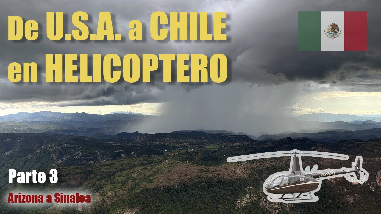 2023 | Ferry Helicóptero R66 USA a Chile | Parte 3
