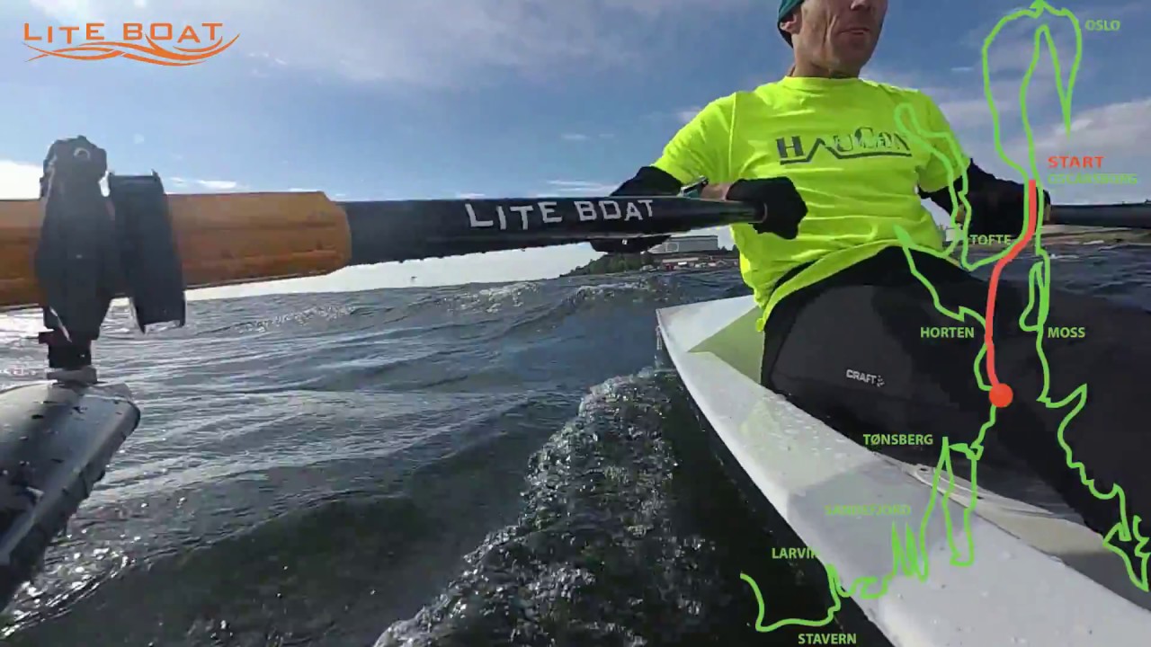Liteboat Norway - No. 3:  How far in one day? 2018...