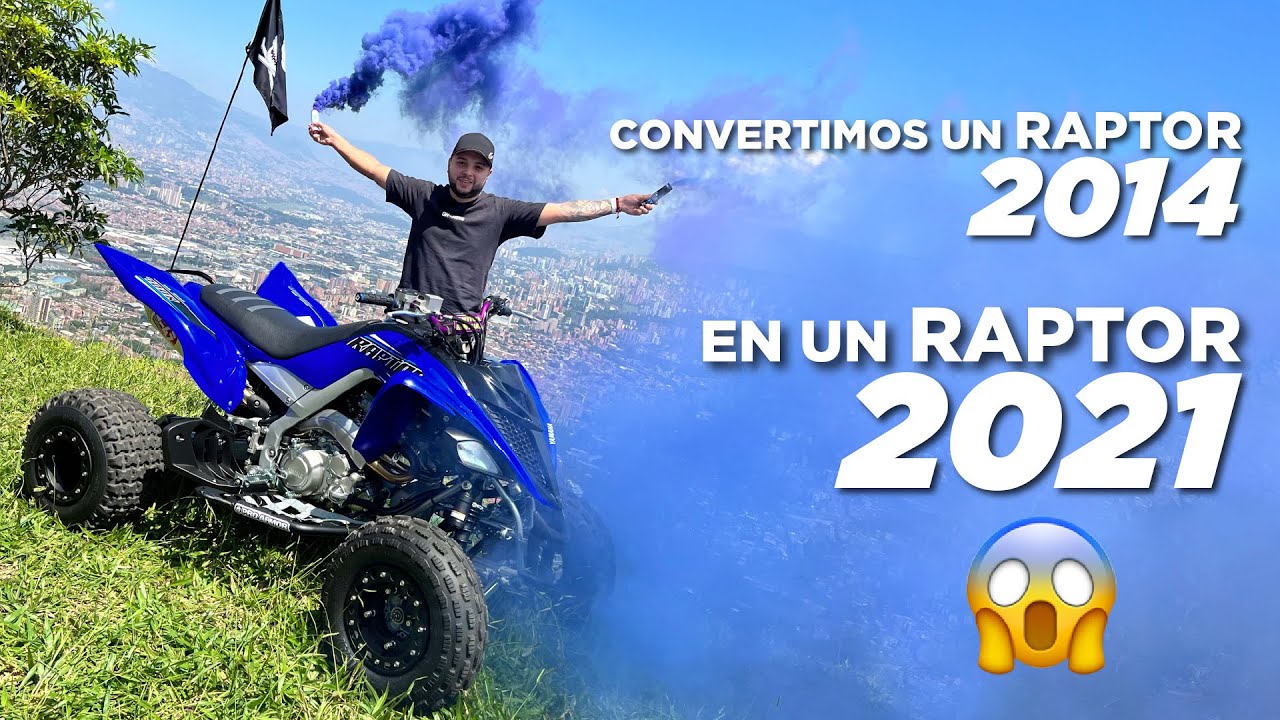 ¡Convertimos un Raptor 700 2014 en un Raptor 700 2021!😱