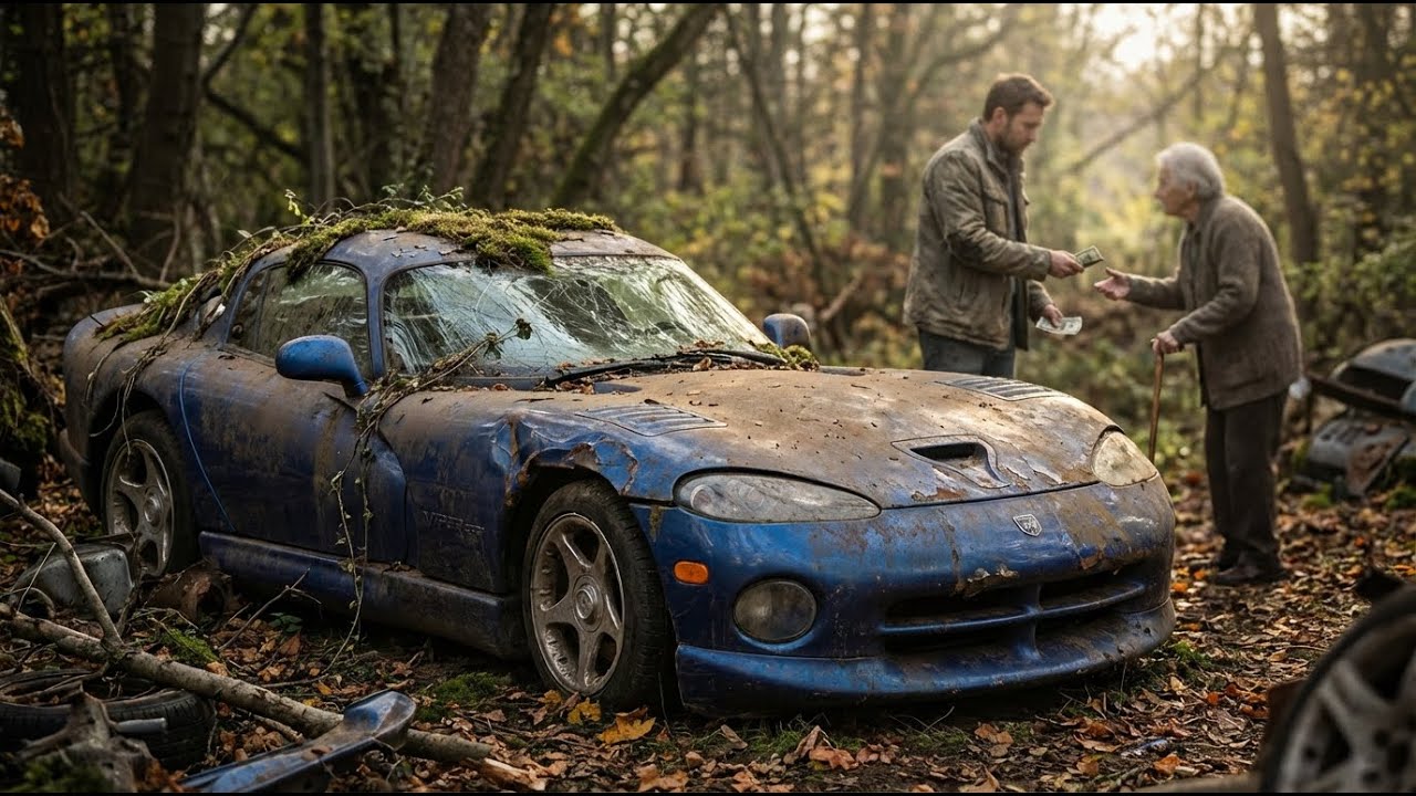 ASMR Car Restoration! Full Restoration of Viper Blue Dodge Viper GTS 1997