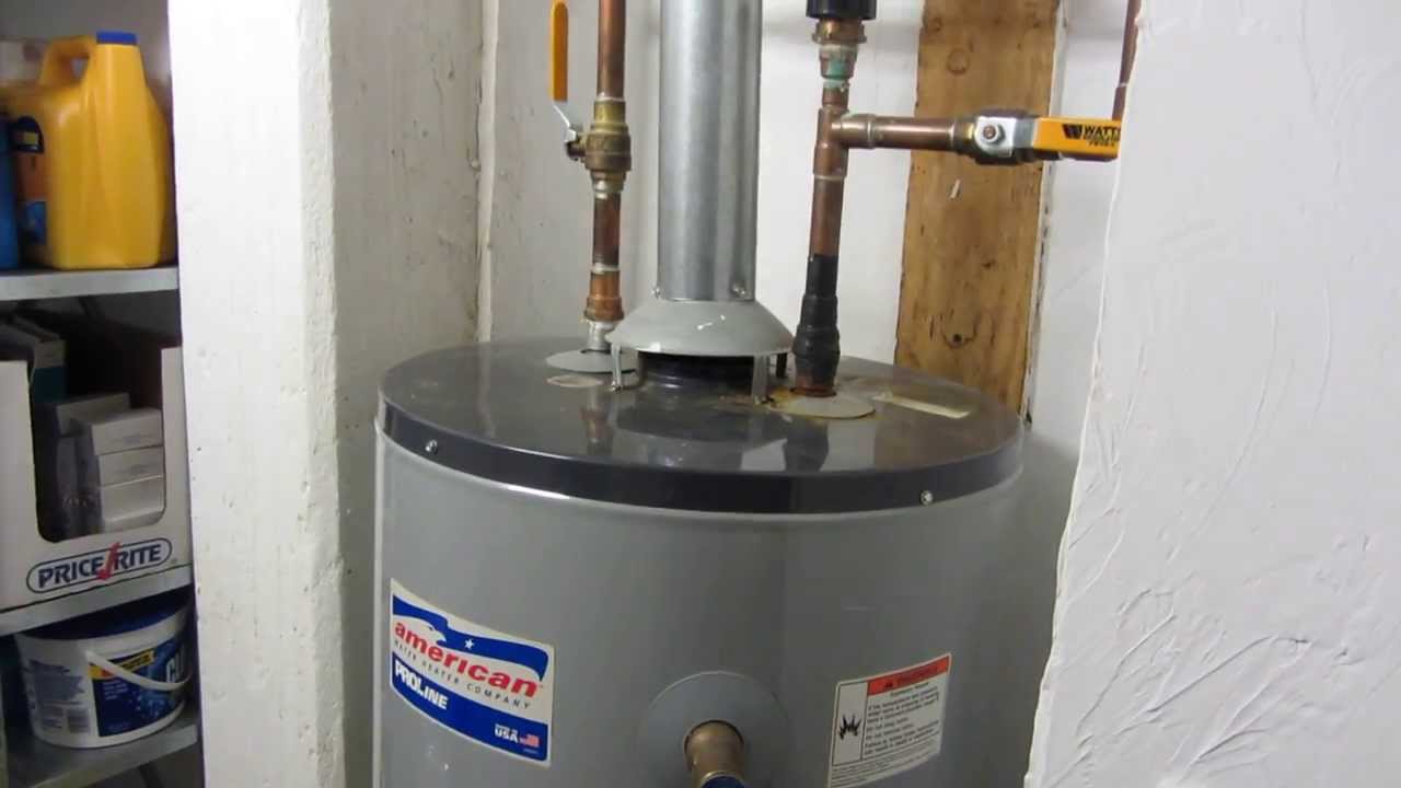 Gas Hot Water Heater Leak
