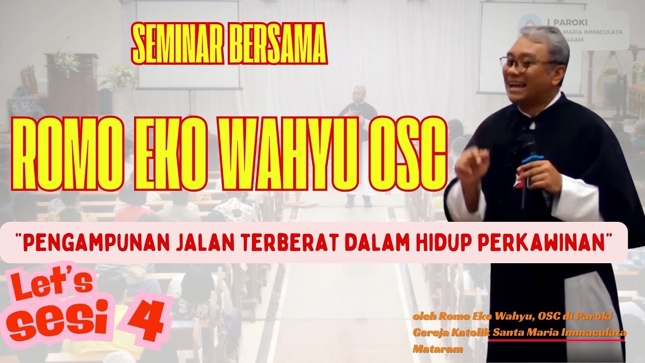 SEMINAR BERSAMA ROMO EKO