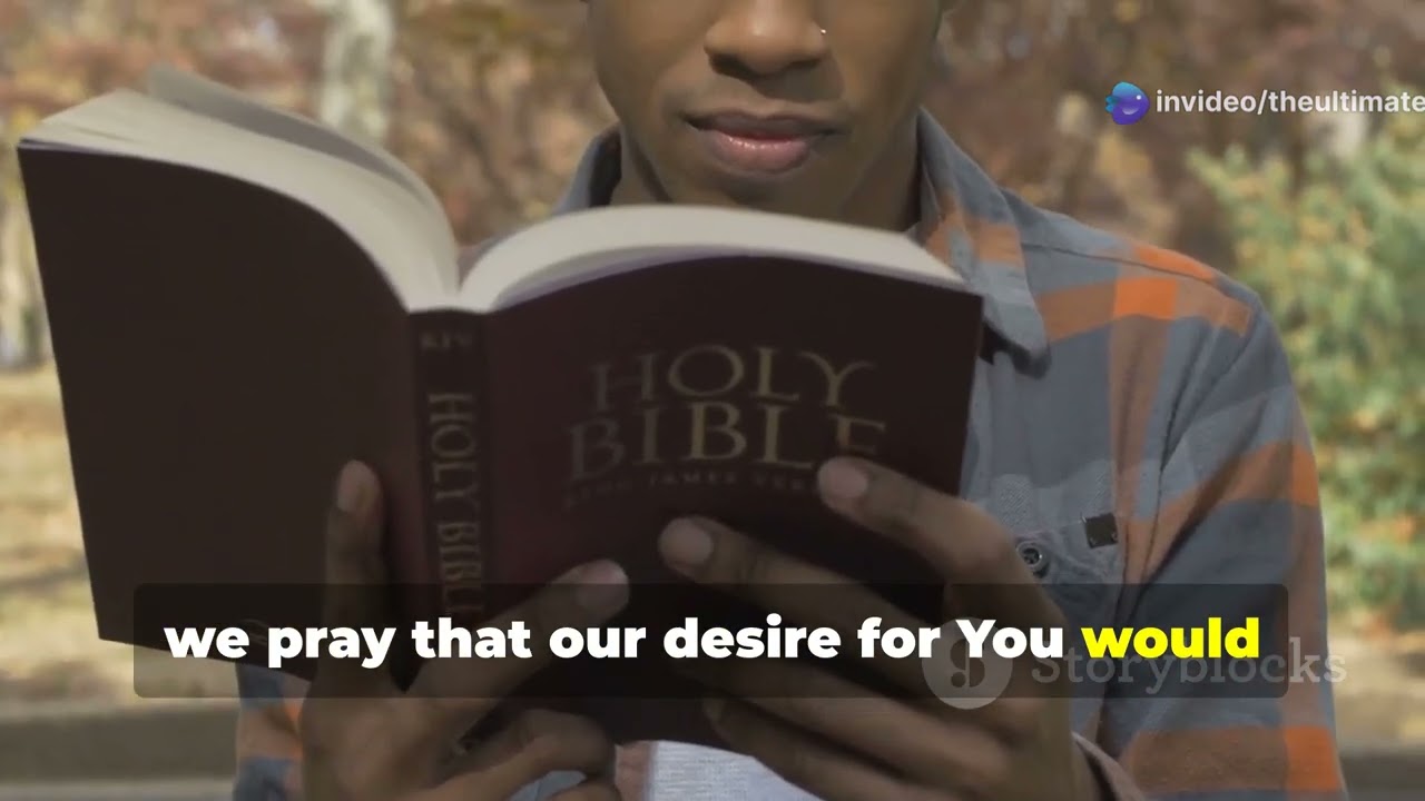 A Prayer for Hunger for God's Word