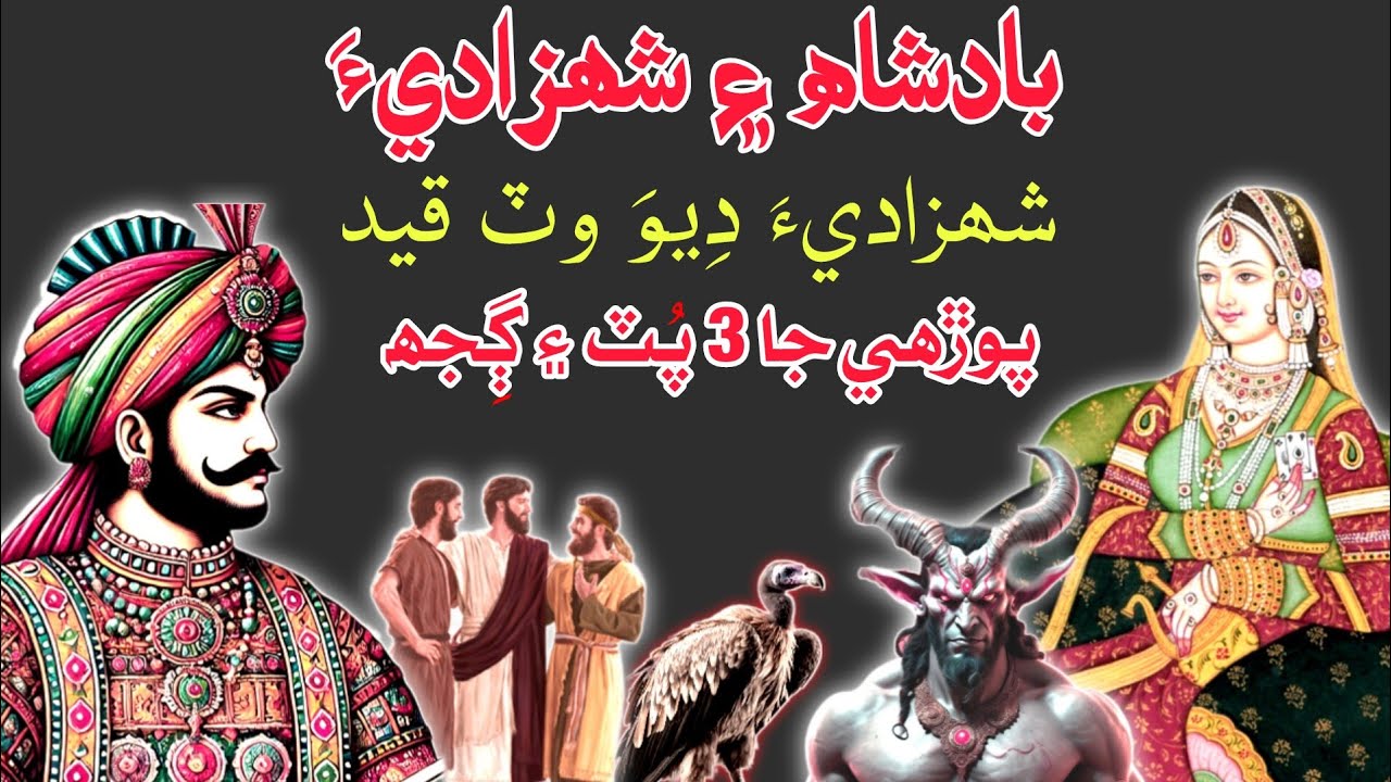 Badshah Aen Shahzadi _ Porhi Jaa 3 Put|Shehzadi Aen Dev | Sindhi Kahani