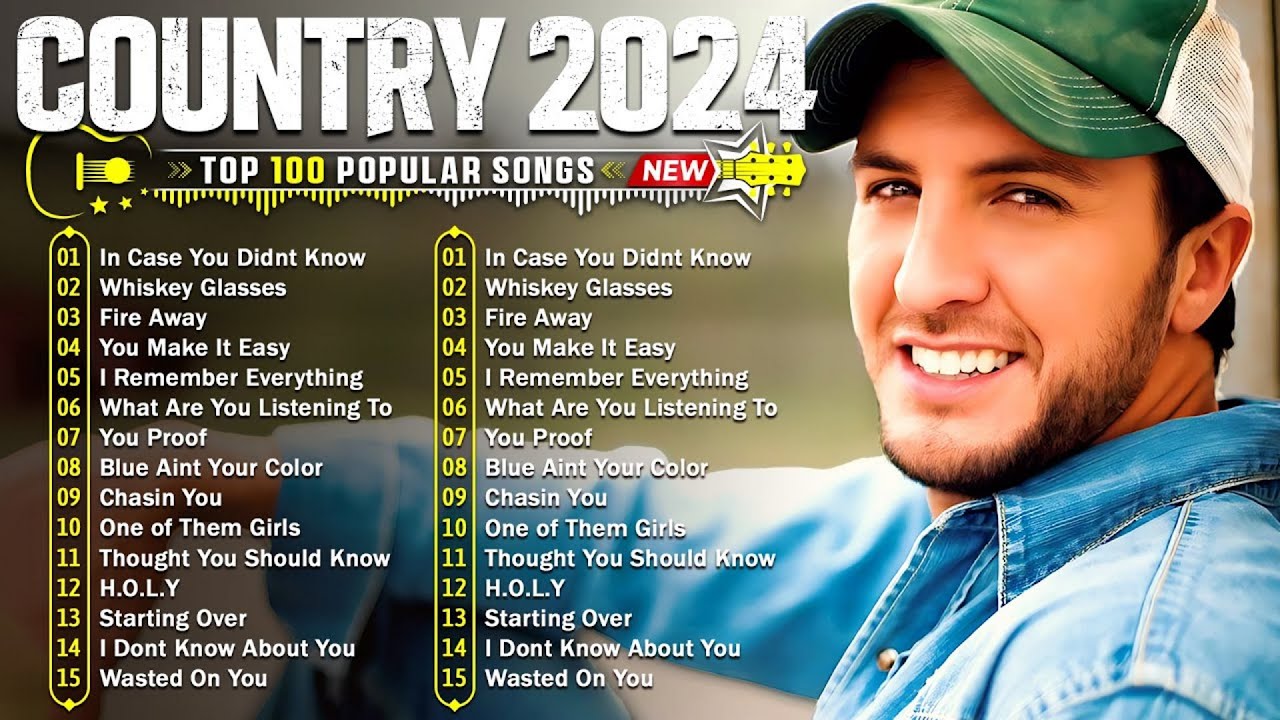 Luke Bryan Greatest Hits Full Album - Luke Bryan Best Songs Playlist 2024 - ​​Country Music 2025
