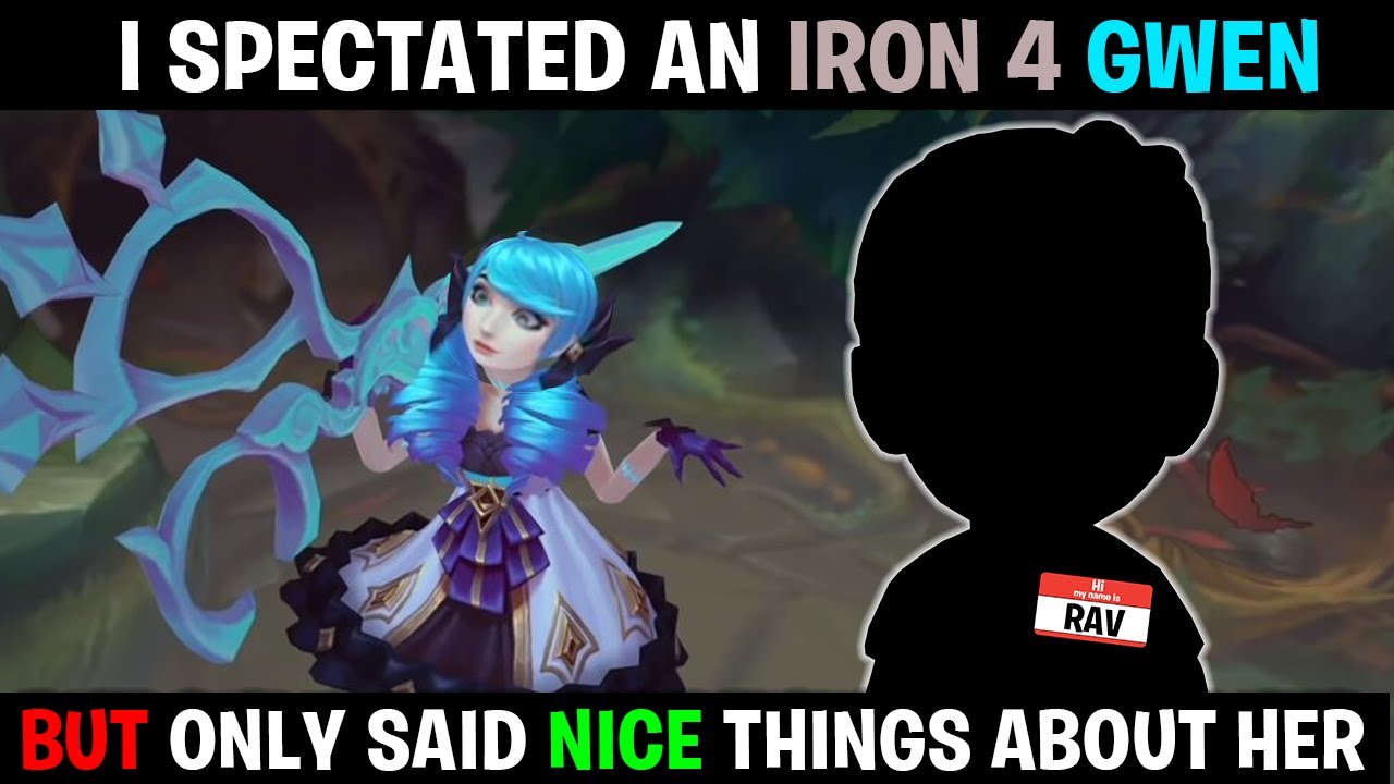 I Spectated an IRON IV Gwen and Only Said Nice Things About Her