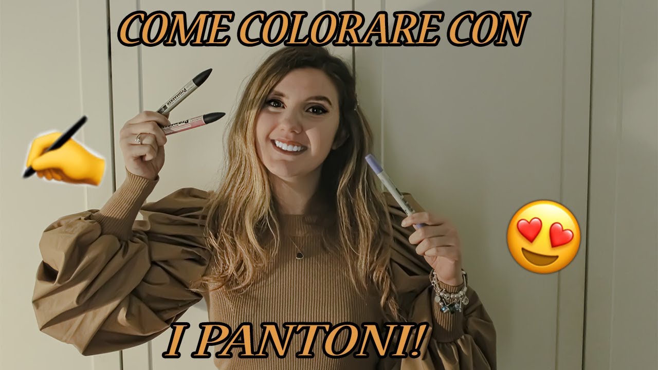COME COLORARE CON I PANTONI!