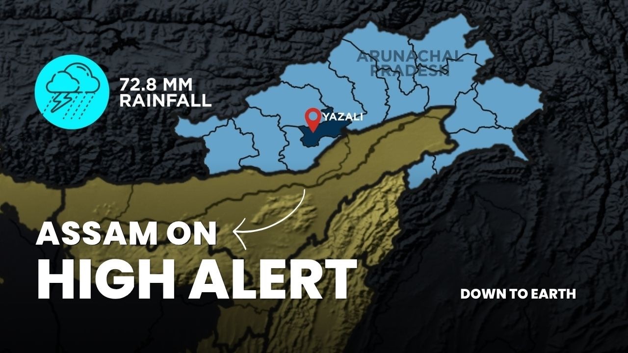 Arunachal Flash Floods Trigger High Alert in Assam | DTE News