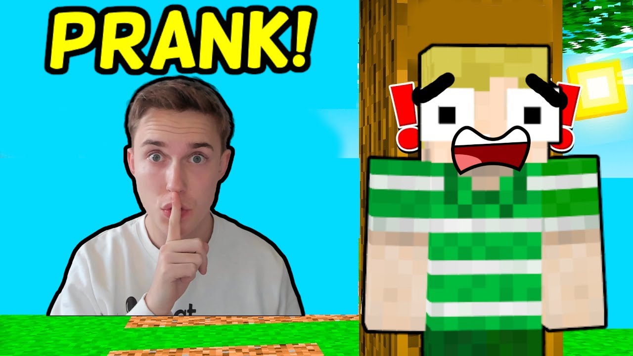 SJOVE PRANKS PÅ EMIL!! - Dansk Minecraft