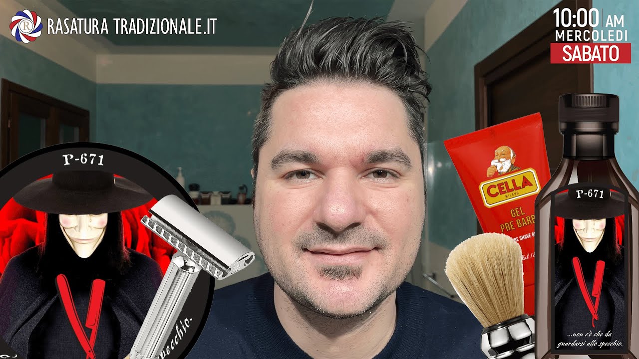 Merkur Progress 500 - TFS V for Vendetta - Rasatura tradizionale - Una sbarbata... avvolgente!