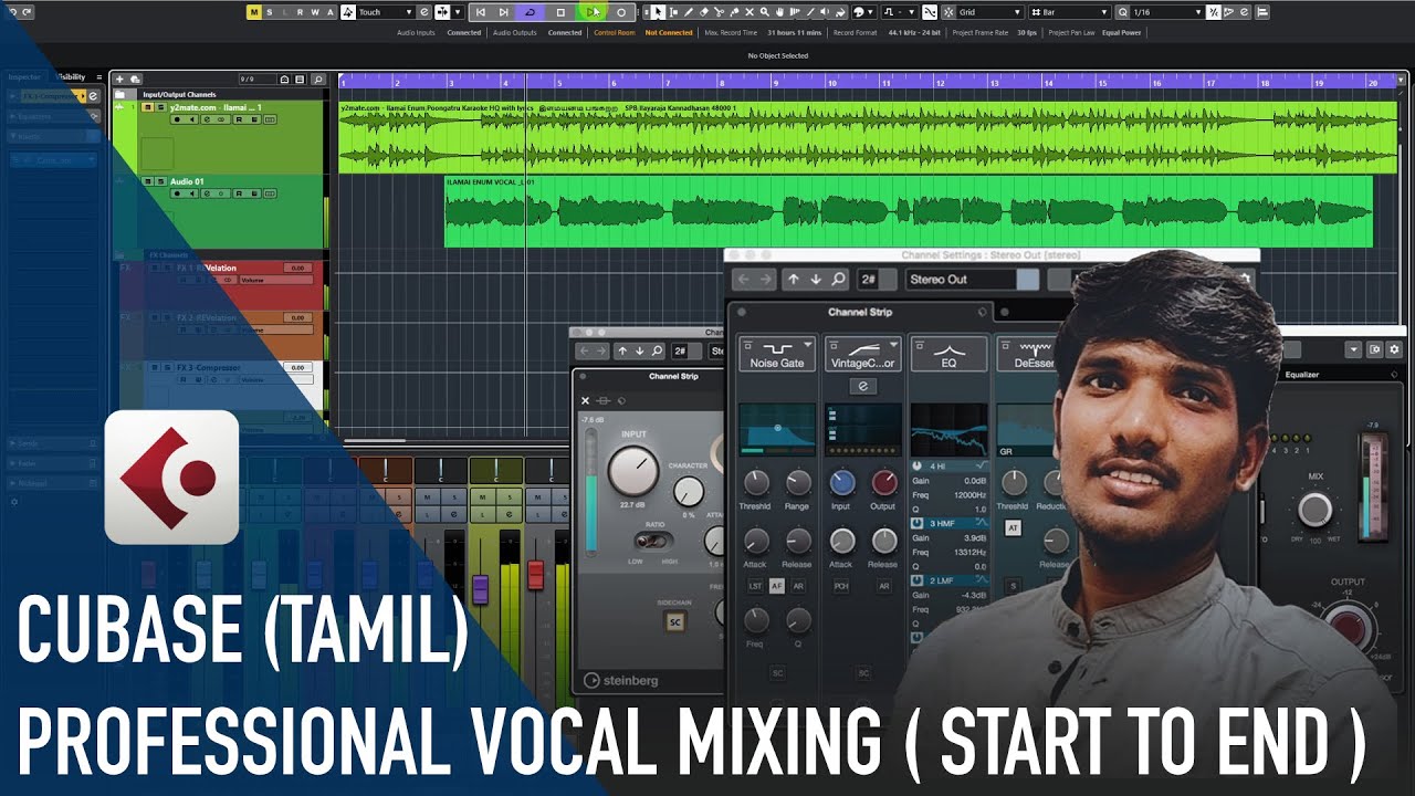 Vocal Mixing Tips And Tricks In Cubase | Cubase Tamil Tutorial 10