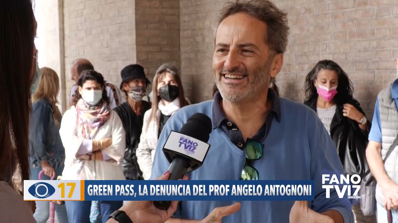 Green Pass, la denuncia del prof Angelo Antognoni