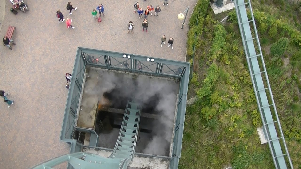 De Baron 1989 : Efteling : Onride : Divecoaster : Nederlandse Goudmijn : Bolliger & Mabillard