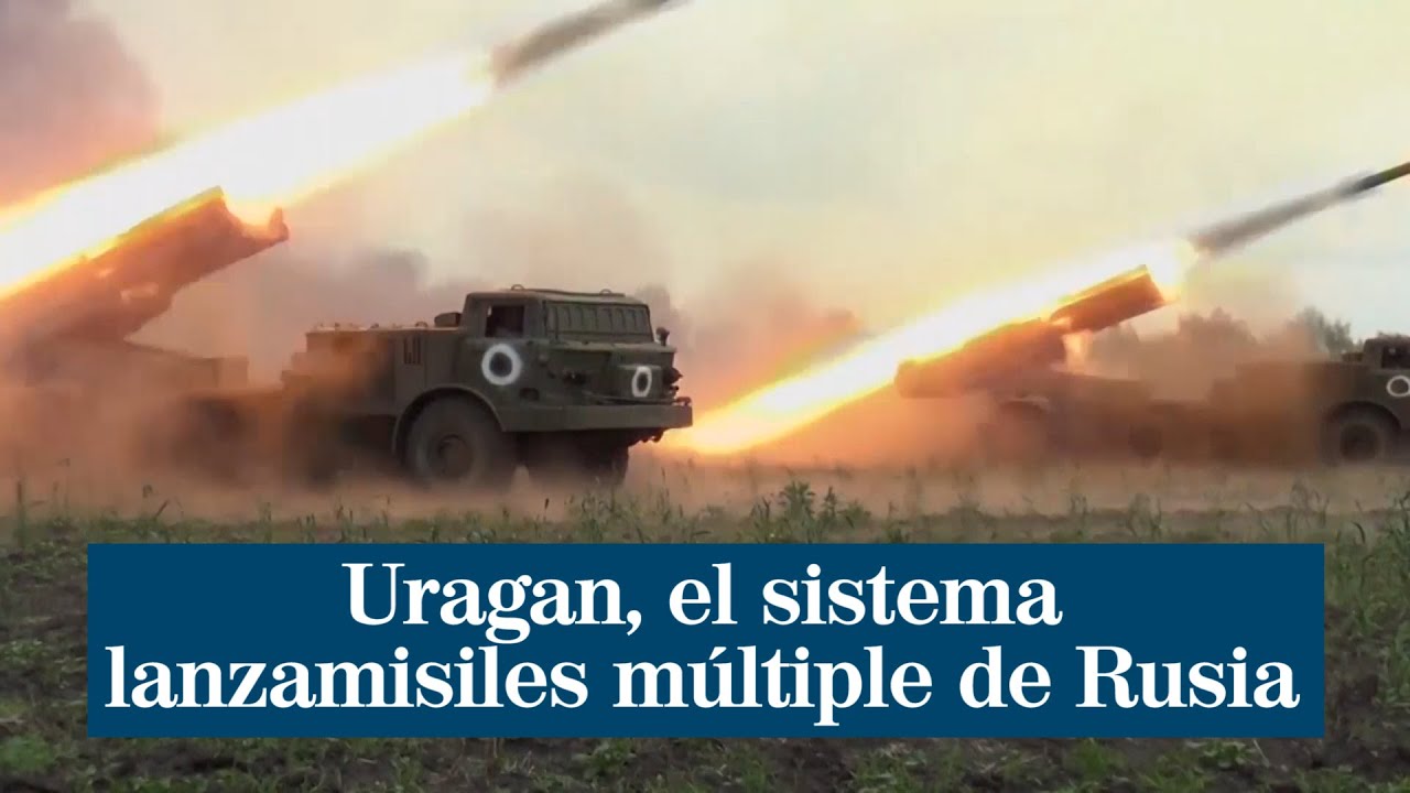 Uragan, el lanzacohetes múltiple de Rusia para atacar posiciones en Ucrania
