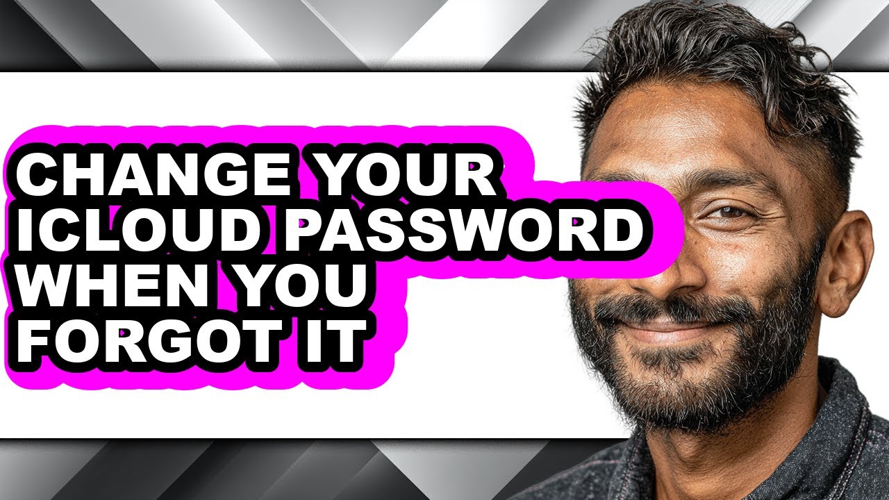 How to Change Your Icloud Password When You Forgot It - Step by Step