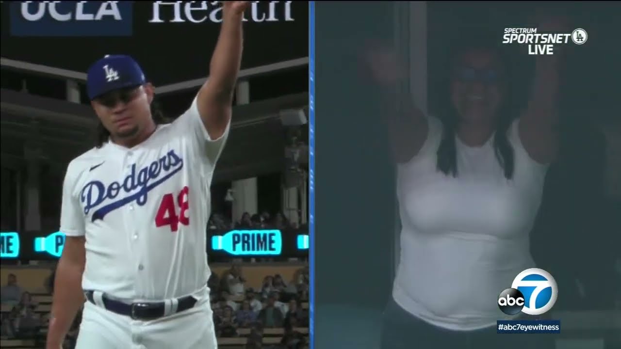 Dodgers Brusdar Graterol's mom sees her son pitch after 7 years apart