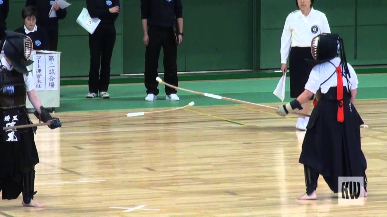 2012 All Japan Women Naginata - 3rd place match