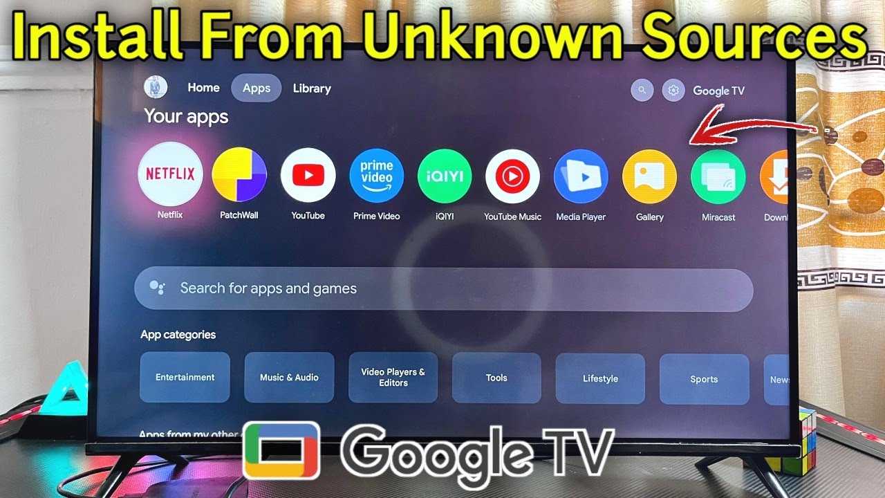 Google TV: How to Install Apps From Unknown Sources