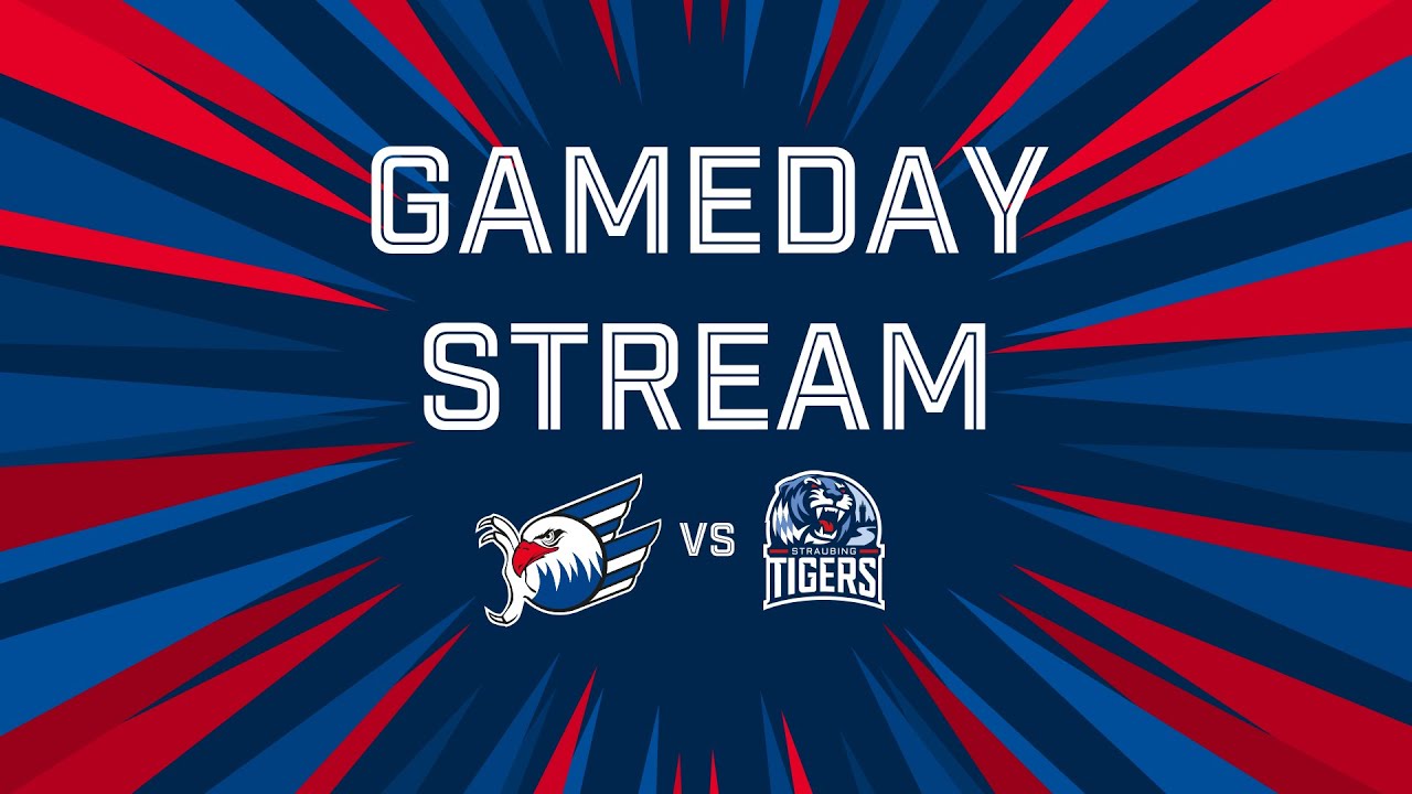Gameday-Stream: Adler Mannheim VS. Straubing Tigers
