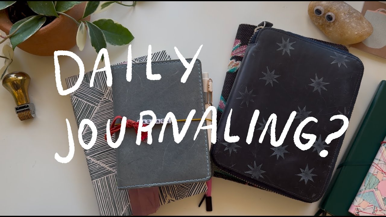 Journaling Chat: Midori 1day 1page, Hobonichi Weeks, 5 year, Reading Journal