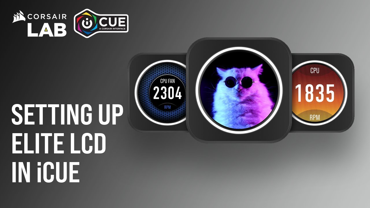 How to Set Up CORSAIR ELITE LCD in iCUE 5