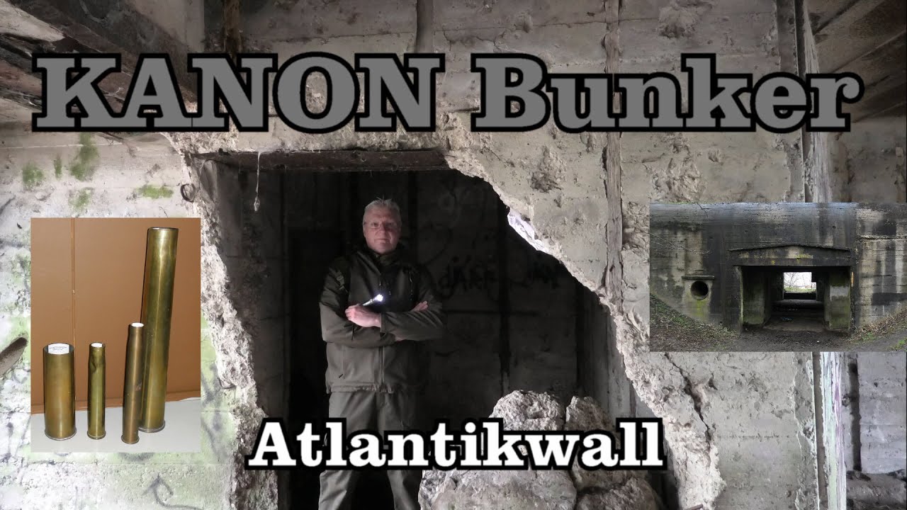 Kanon bunker Atlantikwall Bunkers BPV Afl. 49