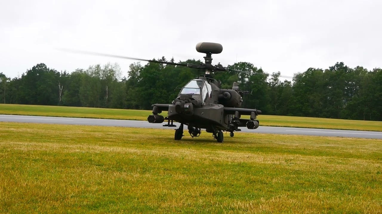 AH-64 Apache Start in Auerbach