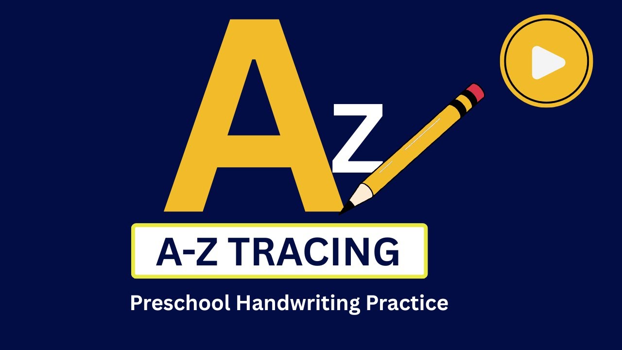 How to trace A to Z for toddlers| Learn Alphabets with Picture Reveal ABC for kids| A to Z Alphabet
