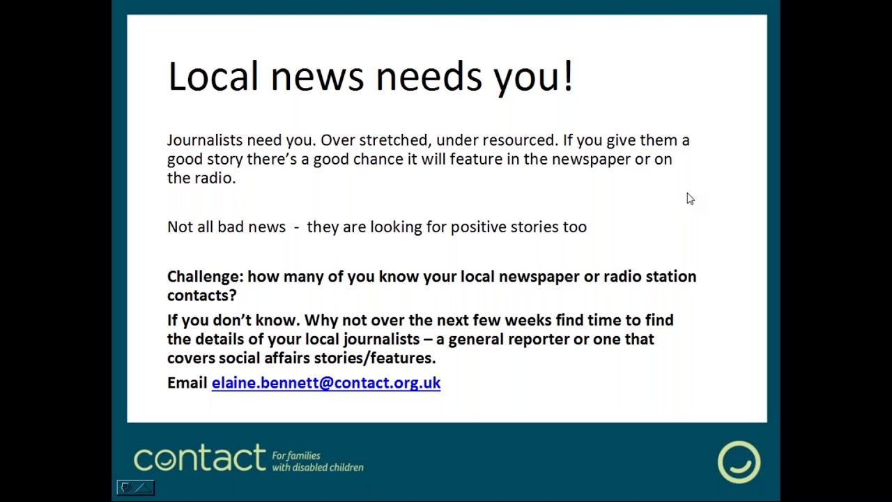 Using the media to reach more parent carers and amplify your forum's message