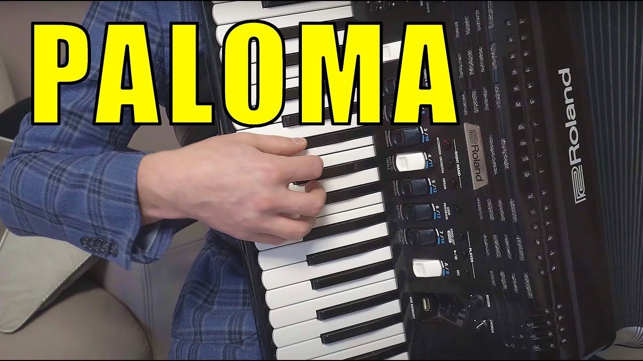 Paloma - Roland FR4X AKORDEON CYFROWY HiT SANOK