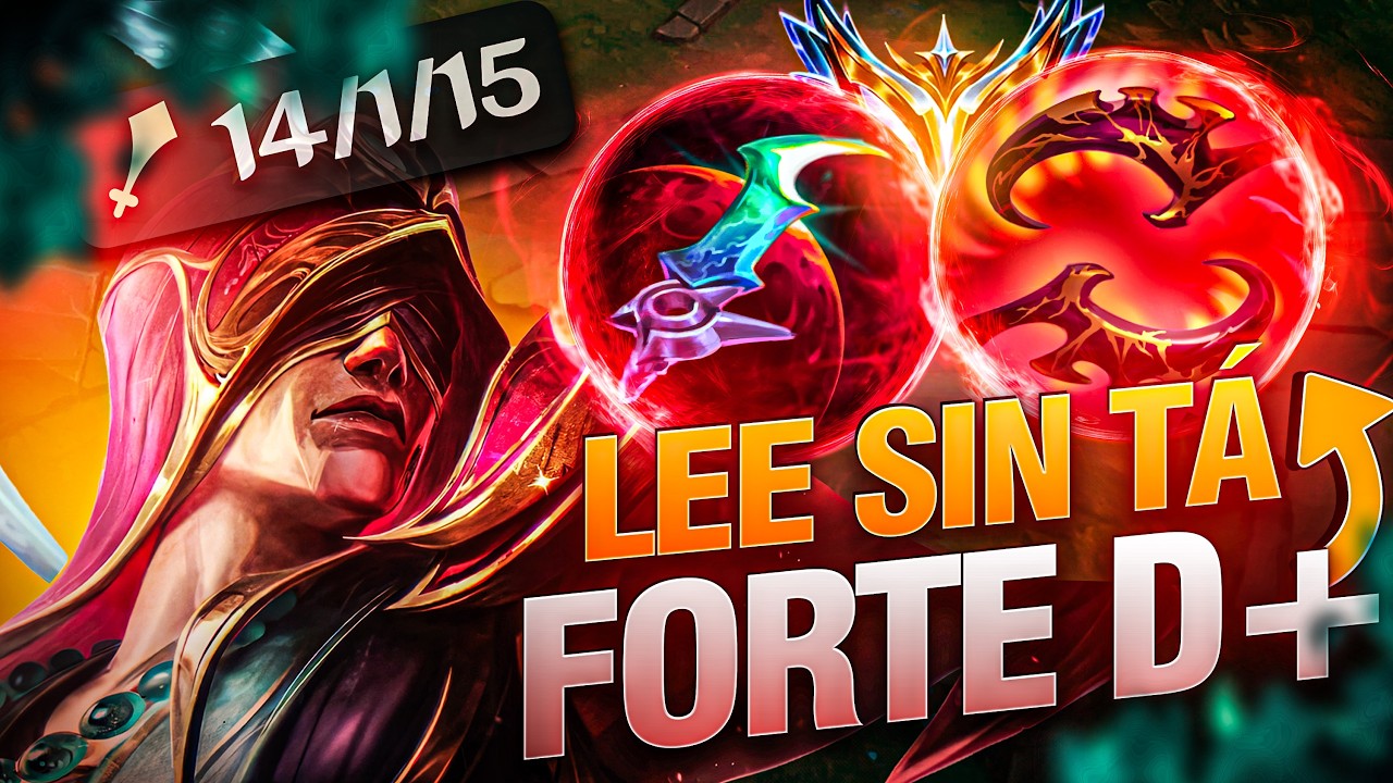 A Partida MAIS DIVERTIDA da Season foi de Lee Sin com a Build PERFEITA