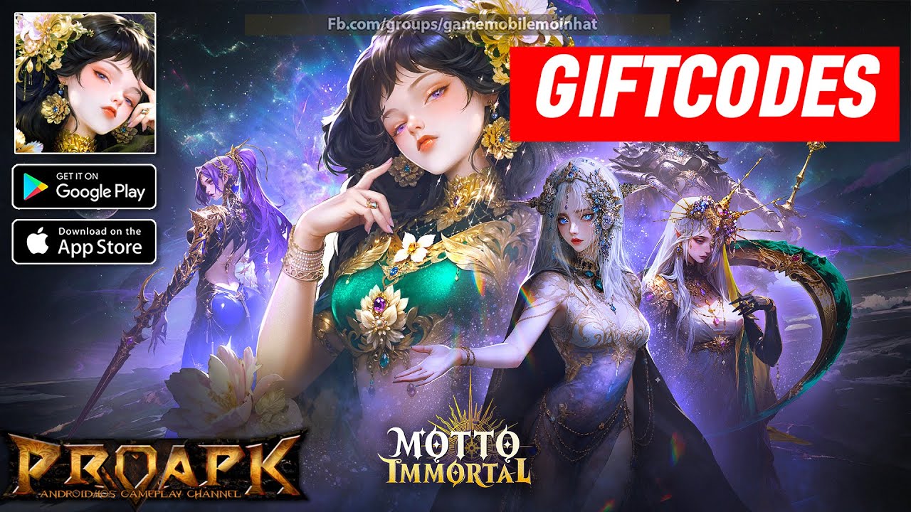 Motto Immortal Gameplay Android / iOS&nbsp;(Official Launch) + Gift Codes 🎁🎁🎁
