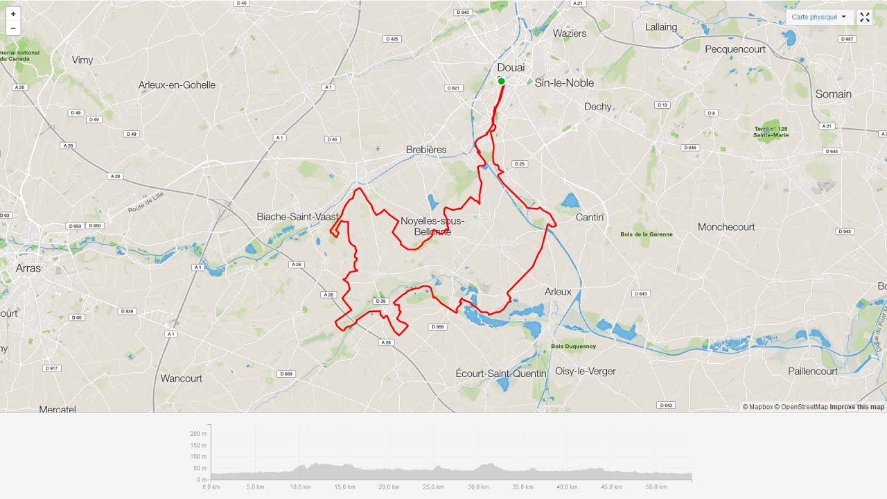 Rando VTT des géants à Douai