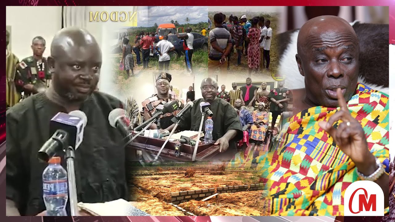 😭Tension Mounts As Okyehene&Akyem Kotokuhene Battle It Out For Righful Owner Of Adoagyiri Stool