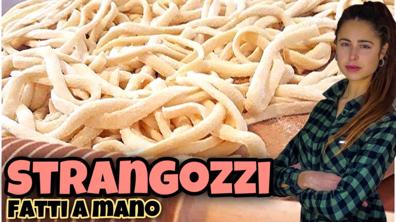 🤚Ricetta STRANGOZZI Fatti a Mano🤚
