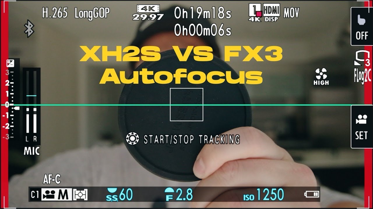 Автофокусировка Fujifilm XH2S исправлена? против Sony FX3 — тест слежения в реальных условиях!