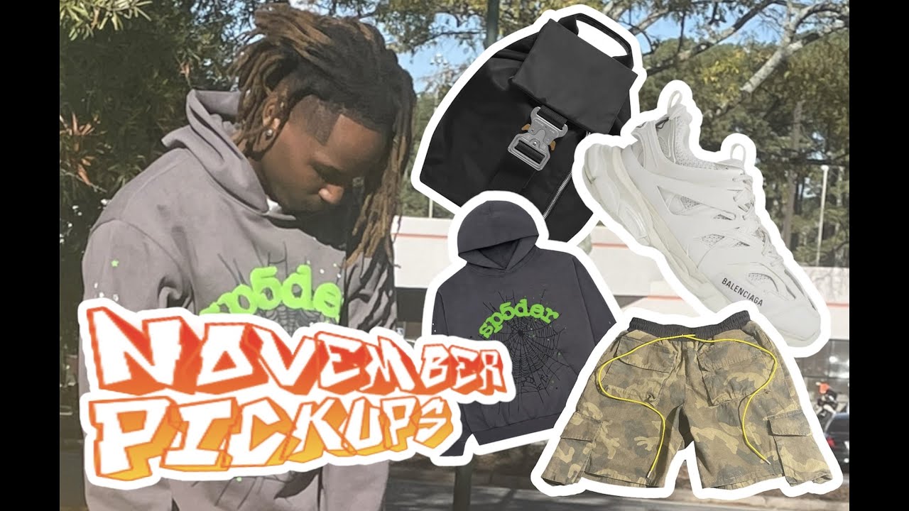 November Pick ups (Balenciaga, Sp5der, Mnml, 1017 ALYX 9SM)