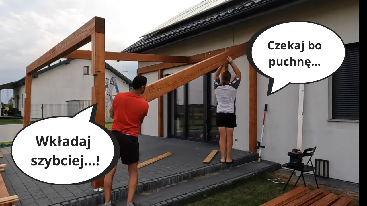 Jak zrobiłem zadaszenie tarasu - remont4you